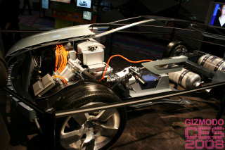 Illustration for article titled First Shots Under The Hood of the Chevy Volt Hydrogen
